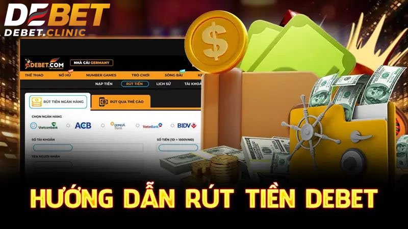 Hướng Dẫn Rút Tiền Từ Nhà Cái Debet